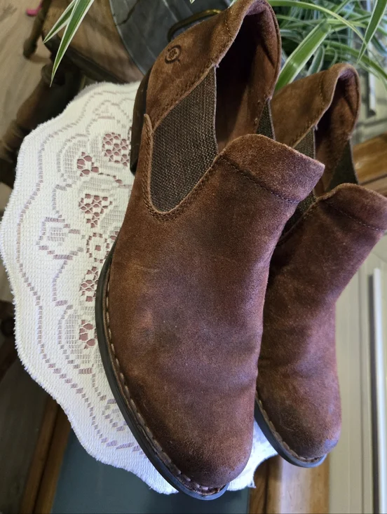 👞 Børn Suede Chelsea Ankle Booties 👢 - Picture 13 of 16